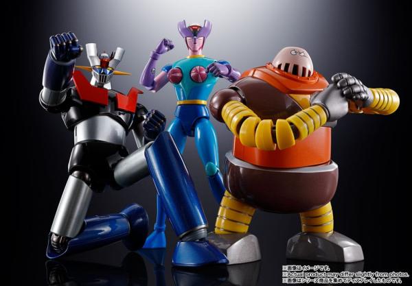 Great Mazinger Z Soul of Chogokin Diecast Action Figures GX-108 Rhein & GX-11R Dianan A Set 17 cm