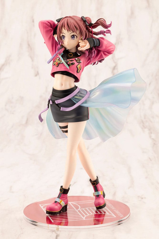 The Idolmaster Gakuen PVC Statue 1/7 Saki Hanami Fighting My Way 24 cm 8