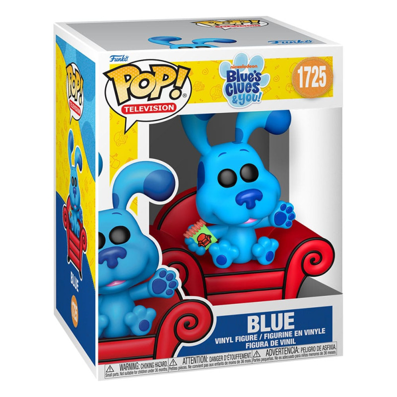 Blues Clues POP! Premium Vinyl Figure Blue w/couch 9 cm 1