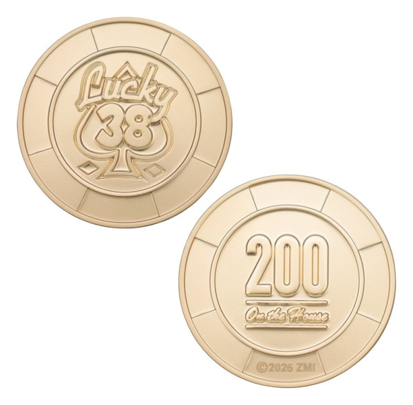 Fallout: New Vegas Replica Lucky 38 Imitation Gold Casino Set Limited Edition 4