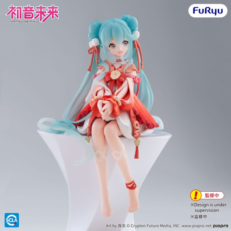 Hatsune Miku Noodle Stopper PVC Statue 2026 Chinese New Year Ver. 14 cm 1