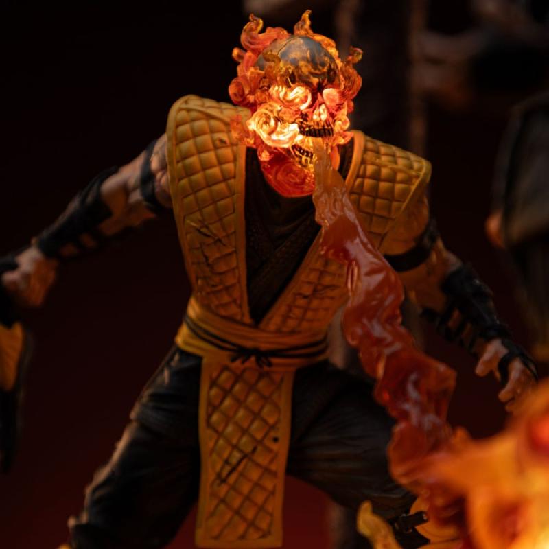 Mortal Kombat Deluxe Art Scale Statue 1/10 Scorpion Fatality 27 cm 3