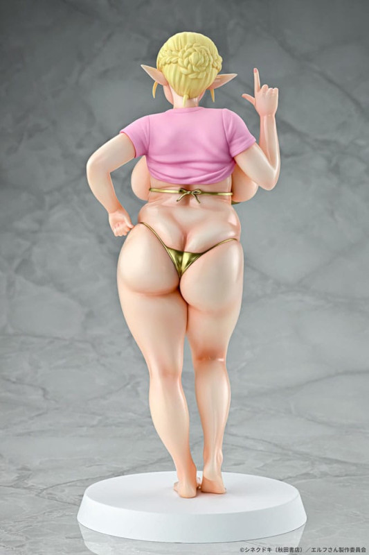 Plus-Sized Elf PVC Statue 1/7 Elfuda Gold Ver. 26 cm 6