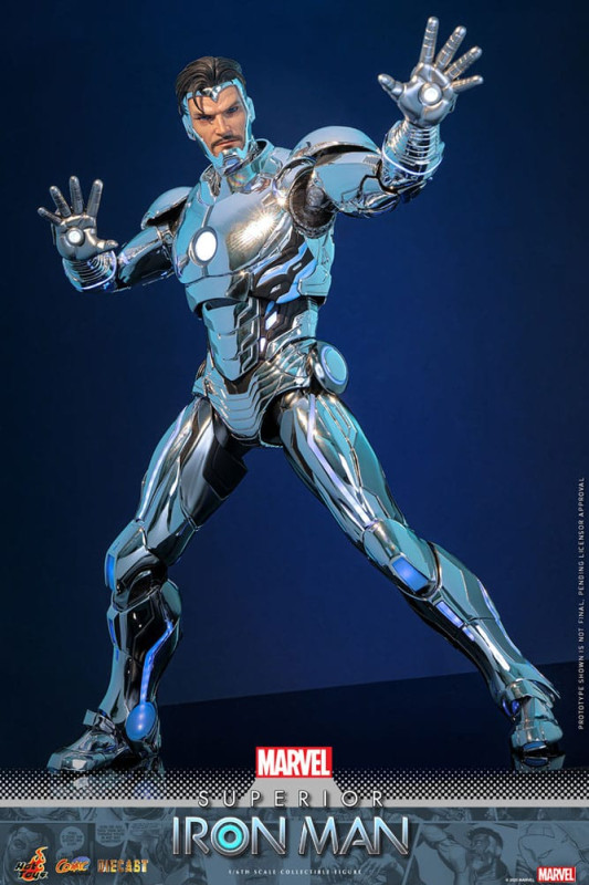 Marvel Comic Diecast Masterpiece Action Figure 1/6 Superior Iron Man 32 cm 3