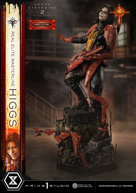 Death Stranding 2: On The Beach Real Elite Masterline Statue 1/3 Higgs Deluxe Version 81 cm 2