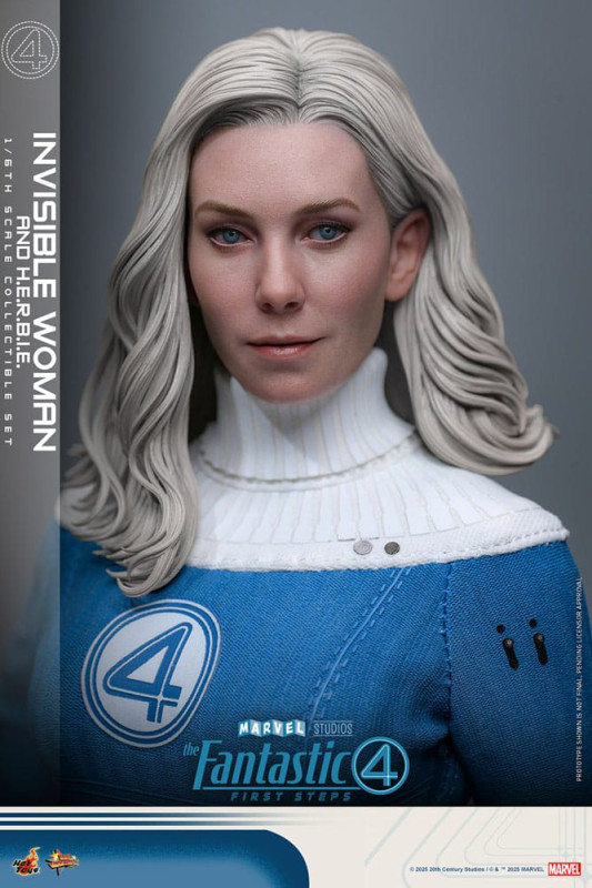 The Fantastic Four: First Steps Movie Masterpiece Action Figure 2-Pack 1/6 Invisible Woman & H.E.R.B 12