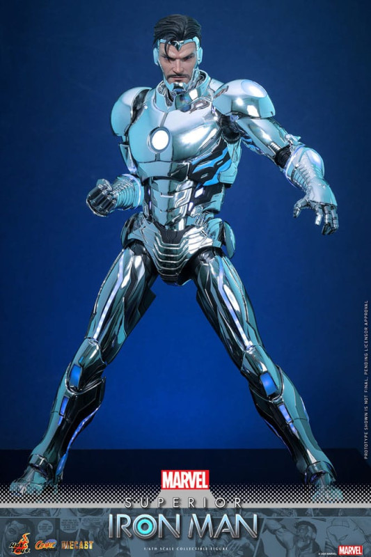 Marvel Comic Diecast Masterpiece Action Figure 1/6 Superior Iron Man 32 cm 7