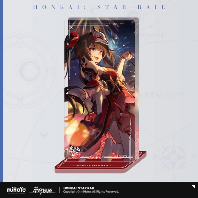 Honkai: Star Rail Light Cone Acryl Ornament with Glitter: Sparkle Early Escapade 15 cm