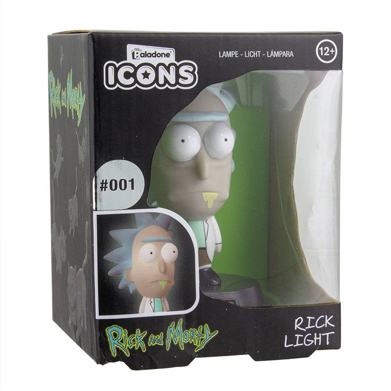 Rick & Morty 3D Icon Light Rick 10 cm 3