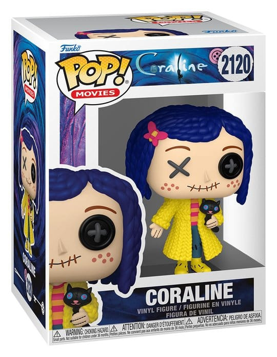 Coraline POP! Movies Vinyl Figure Coraline (Patchwork) 9 cm 1