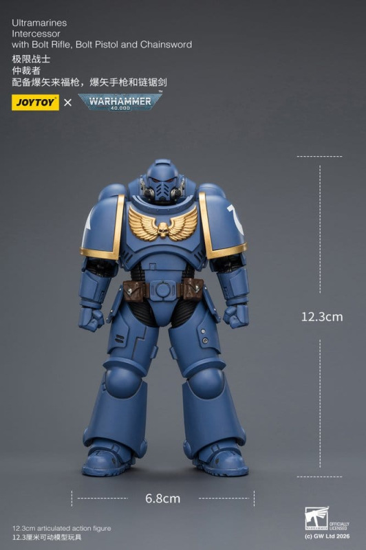 Warhammer 40,000 Action Figure Ultramarines Intercessor 12 cm 8