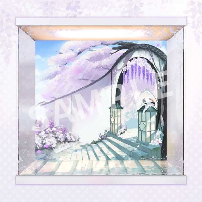 Azur Lane Acrylic LED Display Case for Musashi Purest Wisteria Ver. 47 x 37 x 46 cm 1