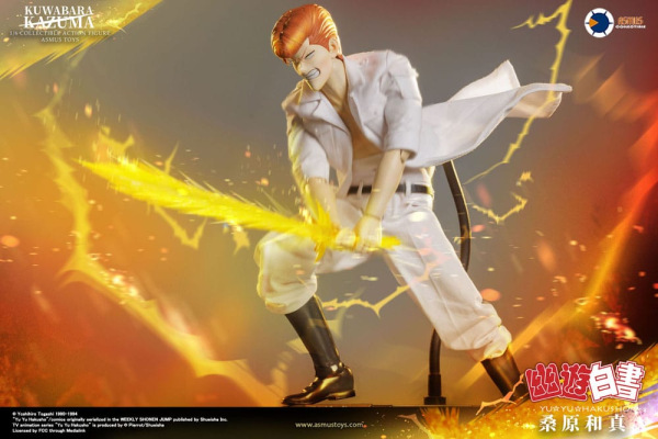 Yu Yu Hakusho Action Figure 1/6 Kazuma Kuwabara (Luxury Version) 30 cm 10