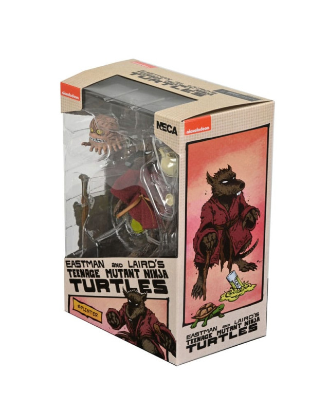 Teenage Mutant Ninja Turtles (Mirage Comics) Action Figure Splinter 18 cm 4