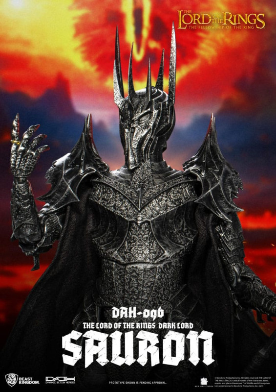 Lord of the Rings Dynamic 8ction Heroes Action Figure 1/9 Sauron 29 cm 5