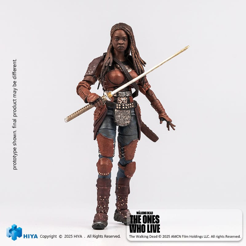 The Walking Dead: The Ones Who Lived Exquisite Mini Action Figure 1/18 Michonne 10 cm 3