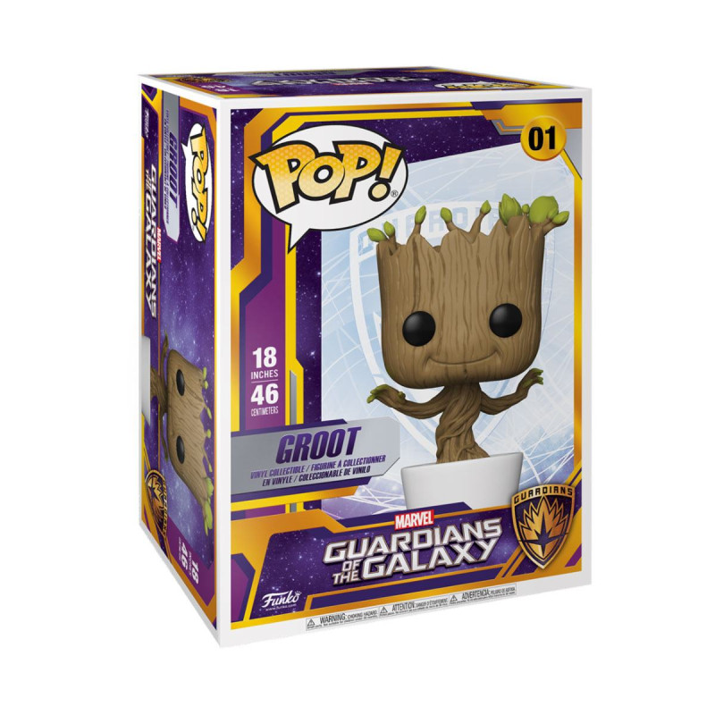 Guardians of the Galaxy Super Sized POP! Marvel Vinyl Figure Dancing Groot 46 cm 1