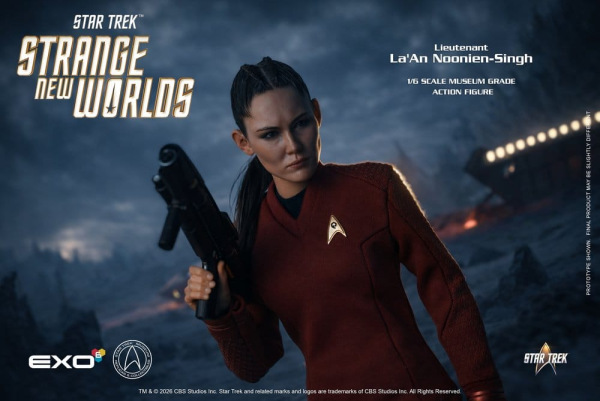 Star Trek: Strange New Worlds Action Figure 1/6 Lt. La'An Noonien-Singh 28 cm 14