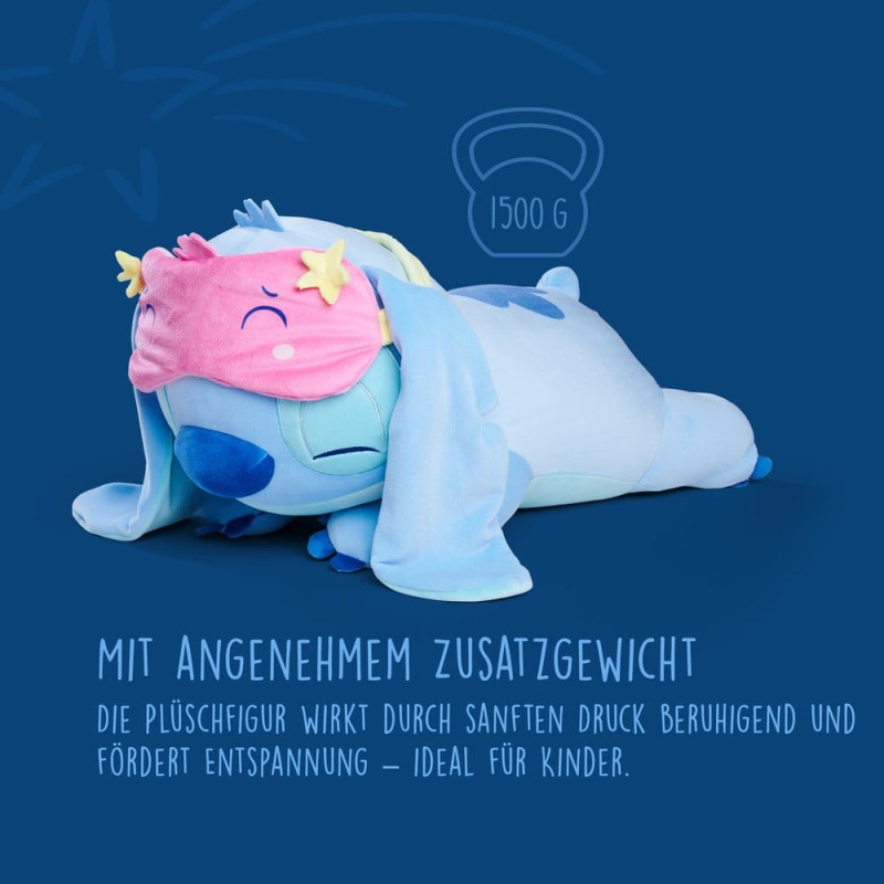 Disney Snuglets Wellbeing Heavy Plush Figure Stitch 40 cm 4