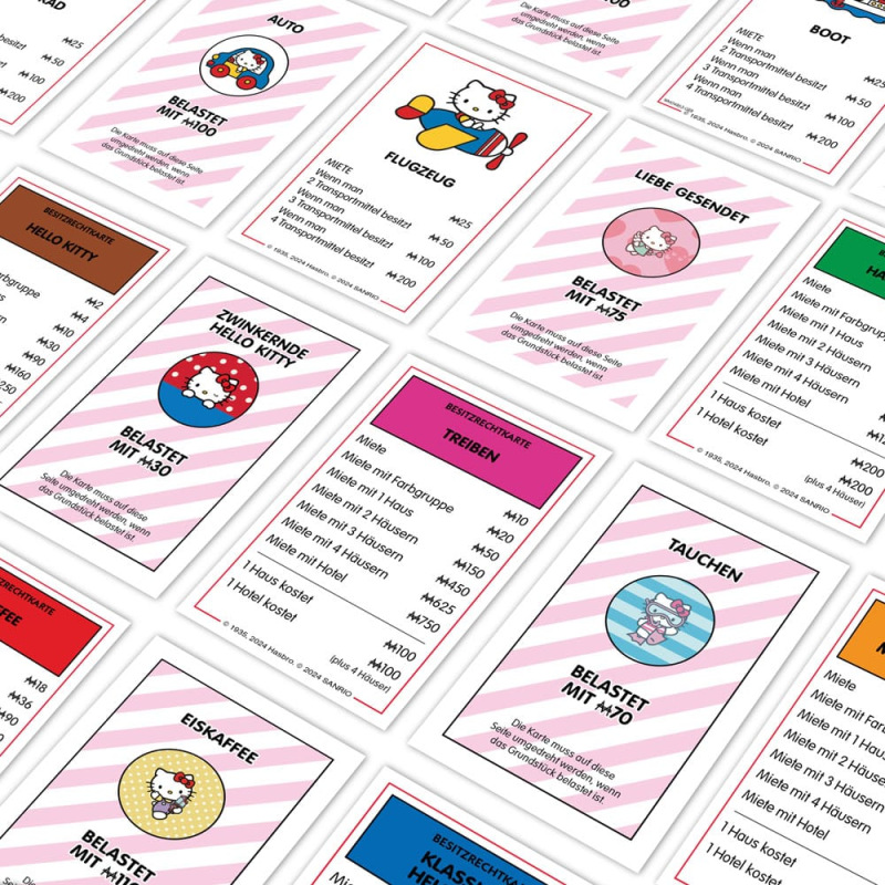 Monopoly Board Game Hello Kitty *German Version* 4