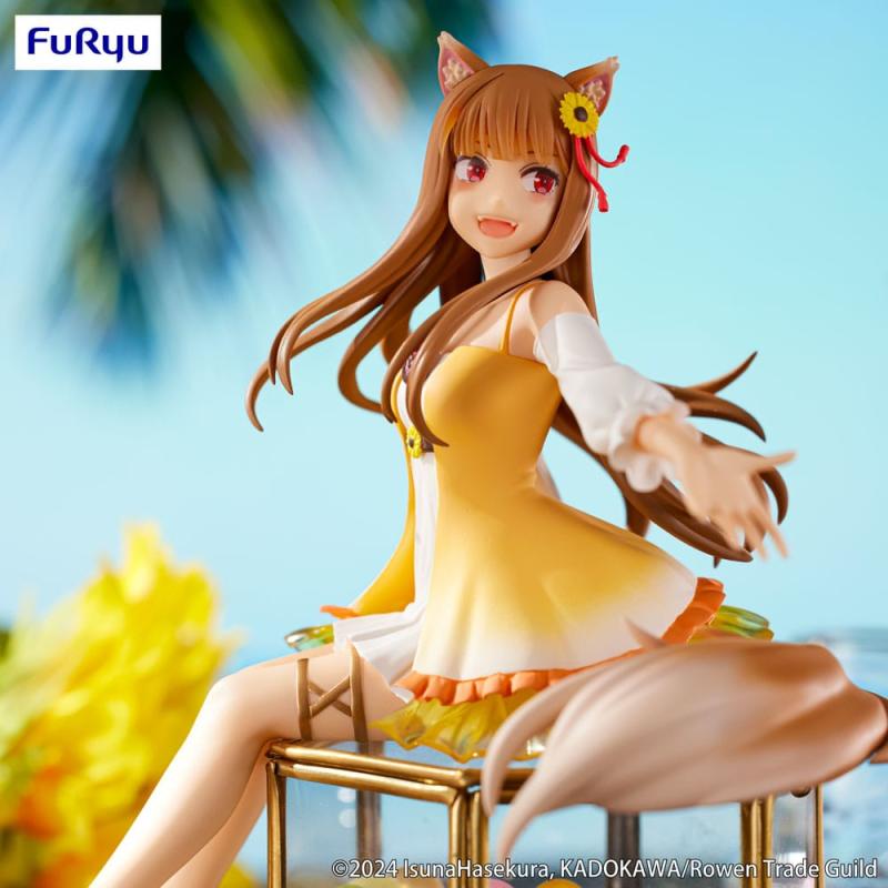 Spice and Wolf Noodle Stopper PVC Statue Holo Sunflower Dress Ver. 17 cm 7