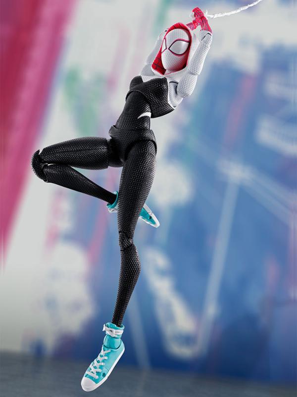 Spider-Man Across the Spider-Verse: Spider-Gwen 15 cm Action Figure - Bandai Thamashii