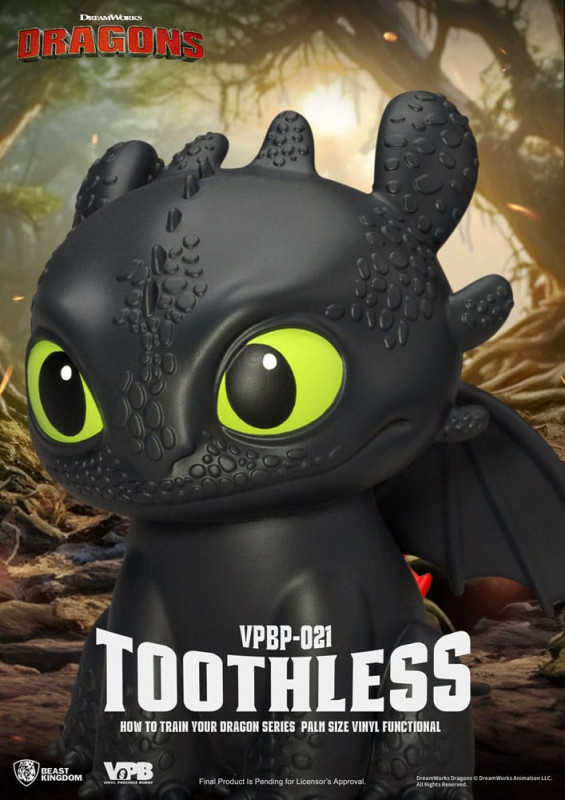 How to Train Your Dragon Piggy Vinyl Bank Toothless 12 cm 5