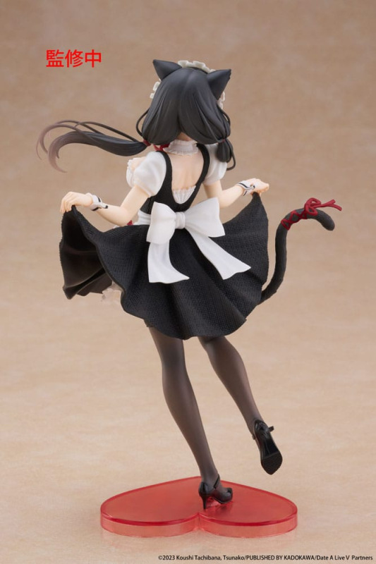 Date A Live V Coreful PVC Statue Kurumi Tokisaki Cat Ear Maid Ver. 18 cm 3