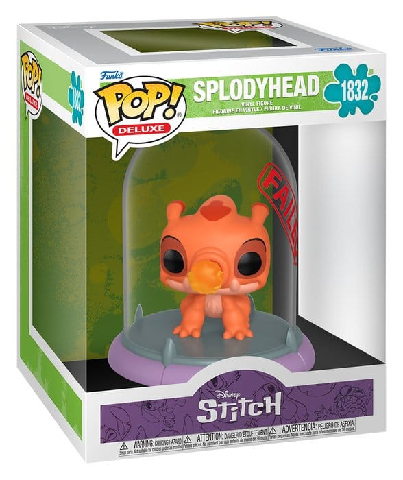Lilo & Stitch POP! Deluxe Vinyl Figure Experiments- Splodyhead 9 cm 1