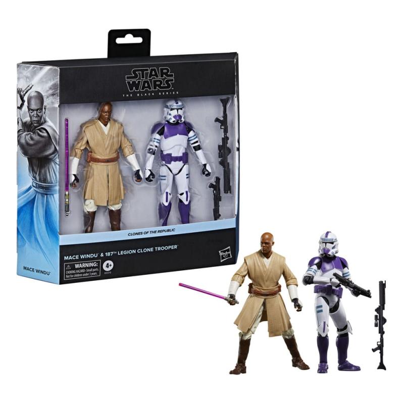 Star Wars: The Clone Wars Black Series Action Figure 2-Pack Clones of the Republic 15 cm 1