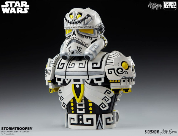 Star Wars Sideshow Artist Series Designer Bust Stormtrooper by Jesse Hernandez 18 cm 6