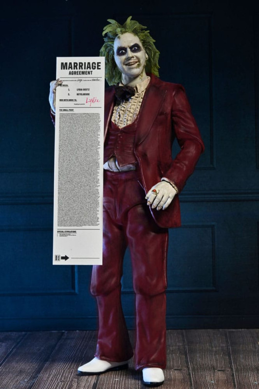 Beetlejuice Beetlejuice Action Figure Ultimate "Red Tuxedo" Beetlejuice 18 cm 6