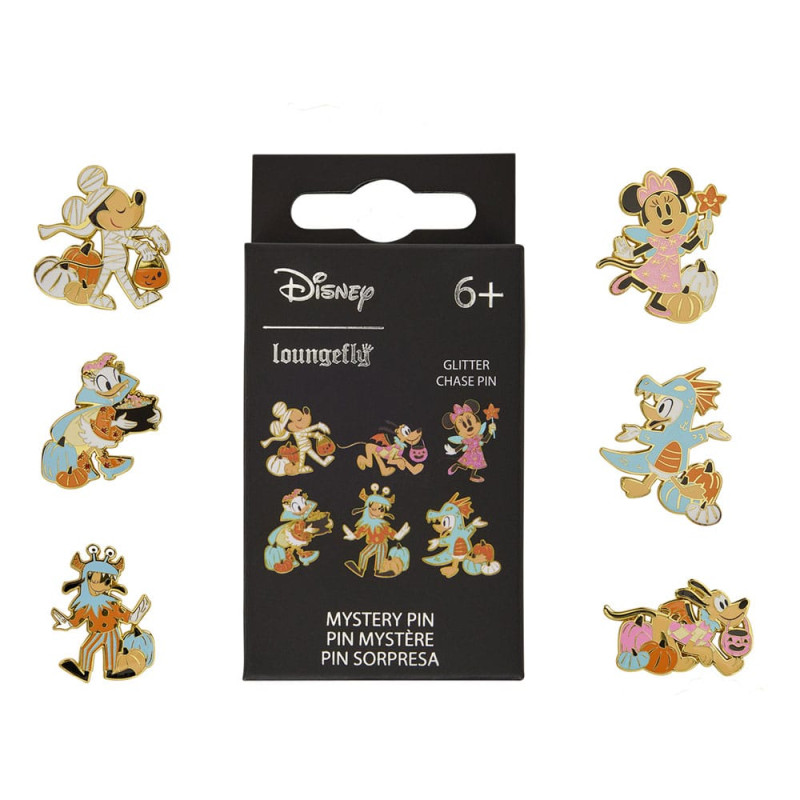 Disney by Loungefly Keychains Mini Backpack Mickey & Friends Halloween Costume Blind Box Assortment