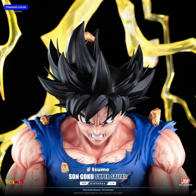 Dragon Ball Z HQS Dioramax Figure 1/4 Son Goku Super Saiyan 51 cm 3