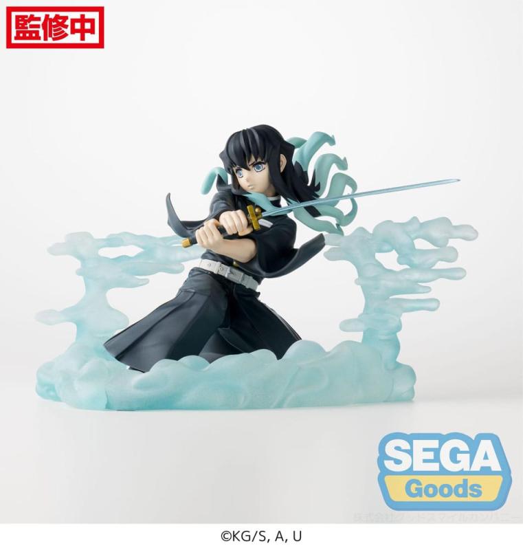 Demon Slayer: Kimetsu no Yaiba Xross Link Anime PVC Statue Muichiro Tokito Hashira Training Arc 11 c