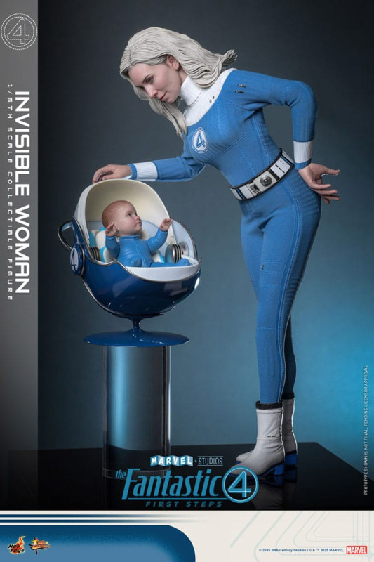 The Fantastic Four: First Steps Movie Masterpiece Action Figure 1/6 Invisible Woman 28 cm 3