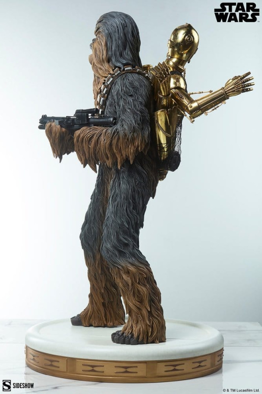 Star Wars Premium Format Figure Chewbacca and C-3PO 63 cm 9