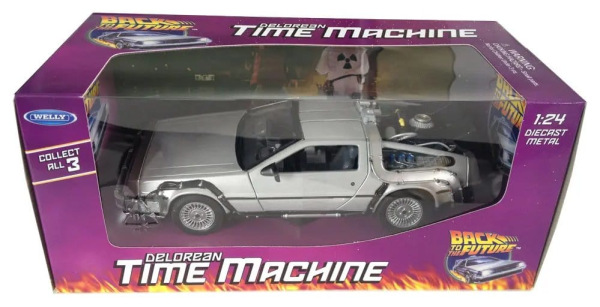 Back to the Future Diecast Model 1/24 ´81 DeLorean LK Coupe 3