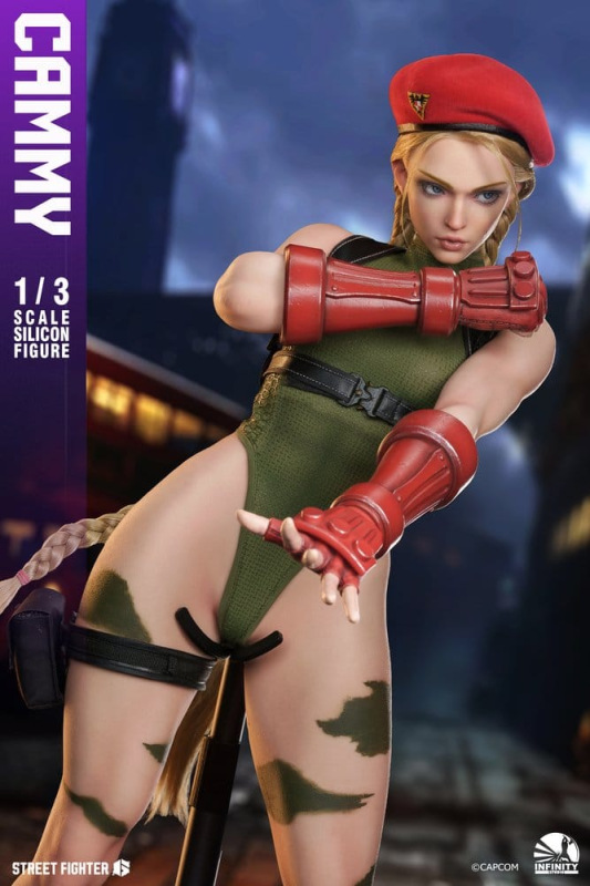 Street Fighter 6 Silicone Action Figure 1/3 Cammy 65 cm 3