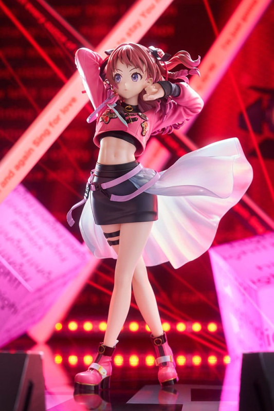 The Idolmaster Gakuen PVC Statue 1/7 Saki Hanami Fighting My Way 24 cm 3
