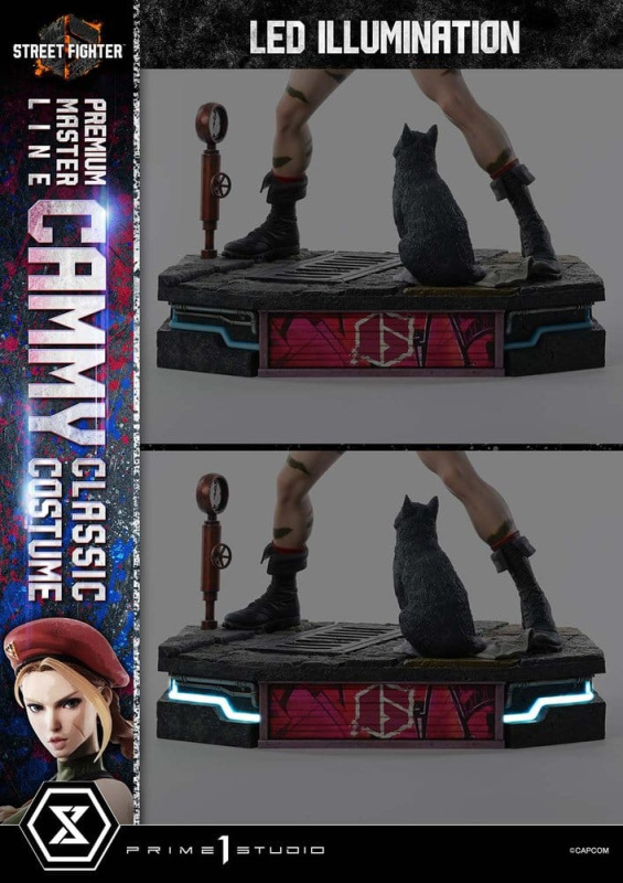 Street Fighter 6 Ultimate Premium Masterline Statue 1/4 Cammy Classic Costume 54 cm 6
