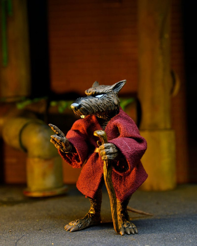 Teenage Mutant Ninja Turtles (Mirage Comics) Action Figure Splinter 18 cm 10