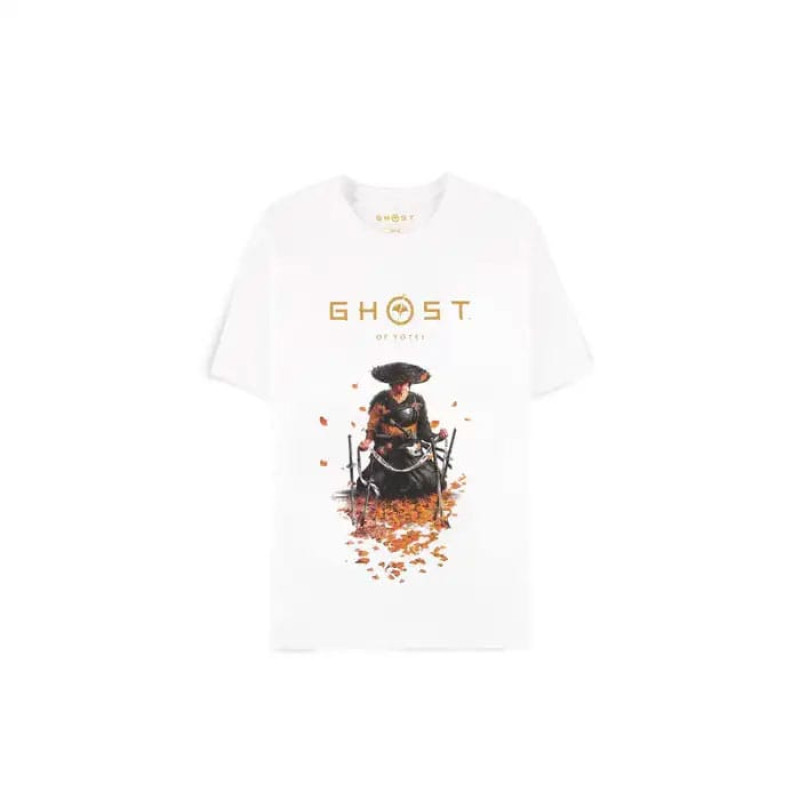 Ghost of Yotei T-Shirt Samurai White Size L