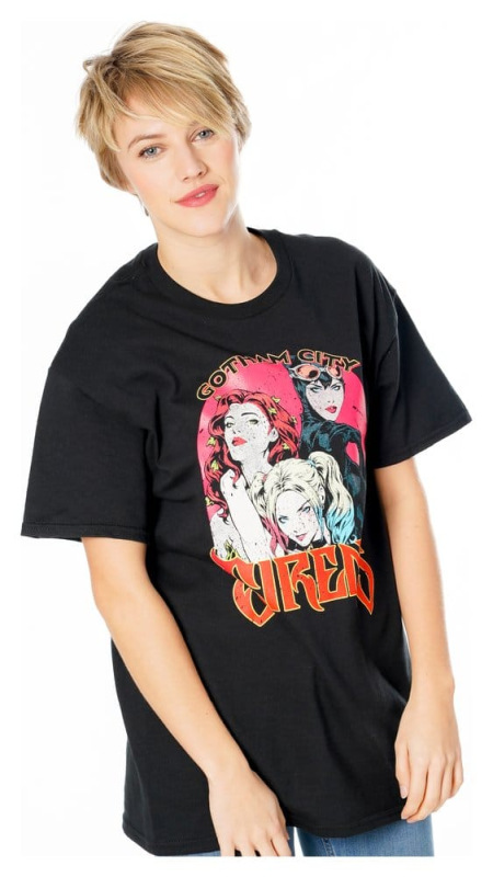 Gotham City Sirens T-Shirt Vintage Poster Size L 3