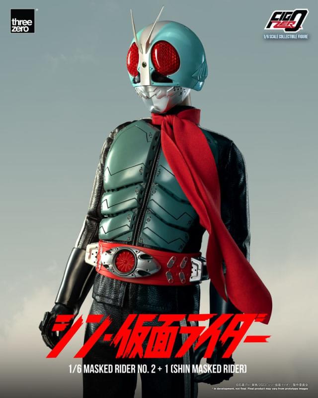 Kamen Rider FigZero Action Figure 1/6 Masked Rider No.2+1 (Shin Masked Rider) 32 cm