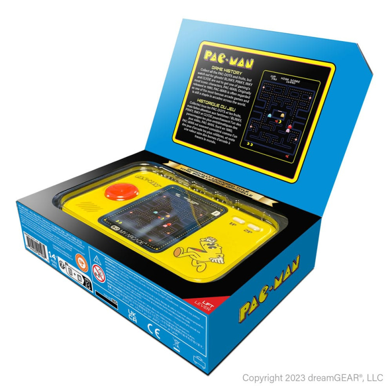 Pac-Man Portable Gaming System Pocket Player Pro 2