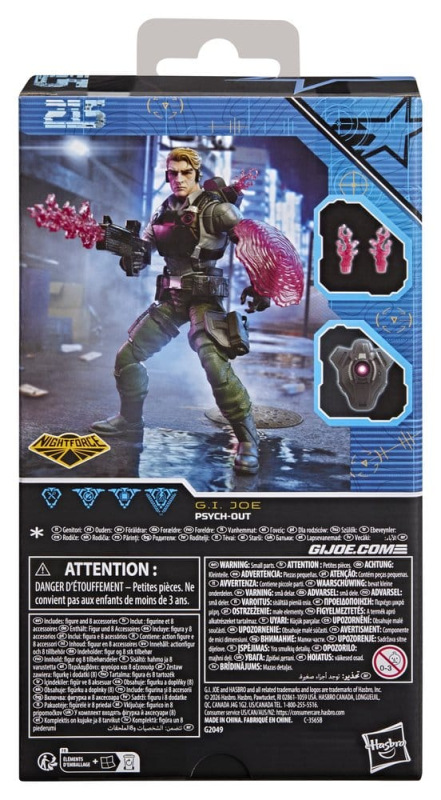 G.I. Joe Classified Series Action Figure Night Force: Psych-Out 15 cm 1