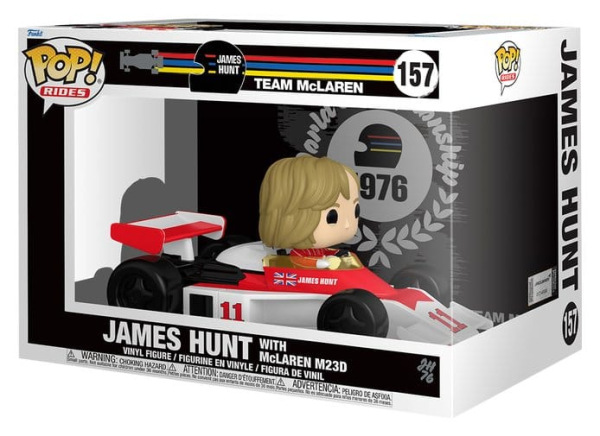 Formula 1 POP! Rides Super Deluxe Vinyl Figure McLaren- Hunt ('76) 15 cm 1