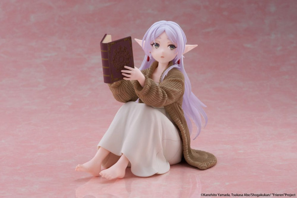 Frieren: Beyond Journey's End PVC Statue Desktop Cute Figure Frieren Roomwear Ver. 13 cm 5