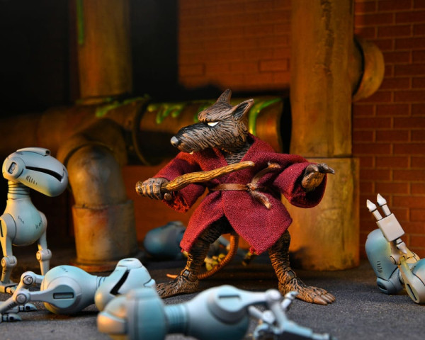 Teenage Mutant Ninja Turtles (Mirage Comics) Action Figure Splinter 18 cm 7